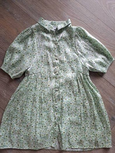 Zara girls flower dress 8-9