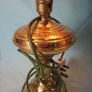 Old Brass Table lamp Image 2
