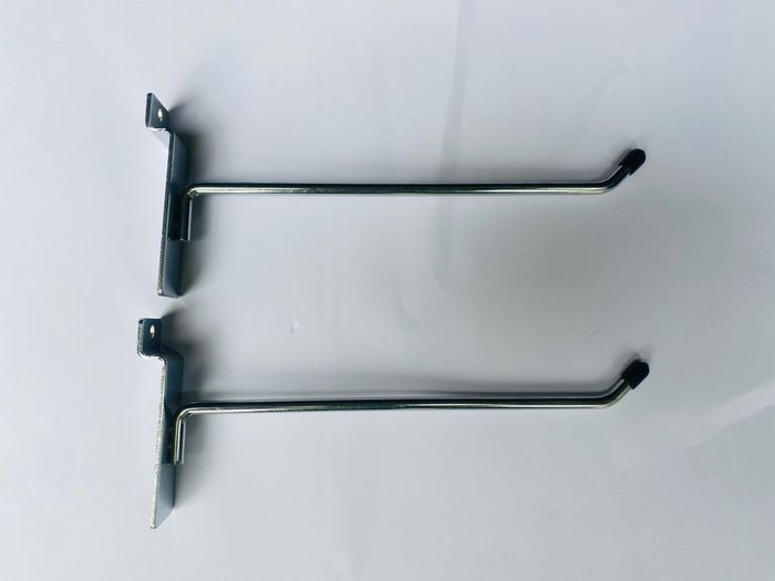 Slatwall Hooks - 8 Inch Single Bar - 60 Cent !