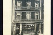 2011 Ireland Stampa Exhibition Card Showing The Grosvenor Hotel Dublin (opposite Westland Row Railway Station) on Front.