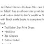 Ted Baker Black dress UK 14 BNWT Image 4