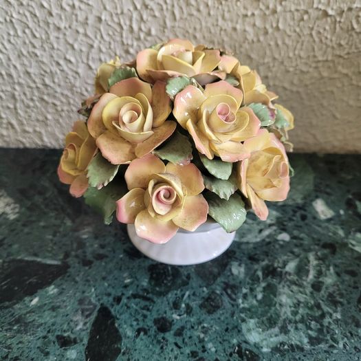 Vintage ansley bone china bouquet