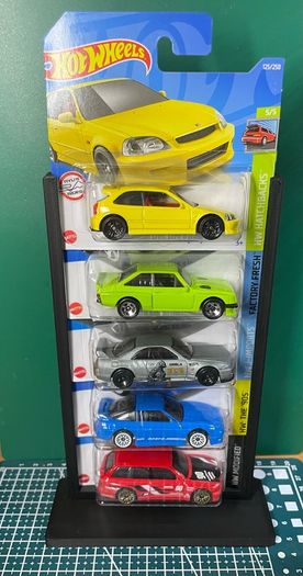 Hotwheels's 3d printed display rack