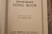 News And Chronicle Song Book. Compiled And Edited By T.p. Ratcliff. First Edition 1932 Large Volume Hardback In Good Condition. See Photos For Same.