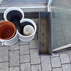 Plastic planters