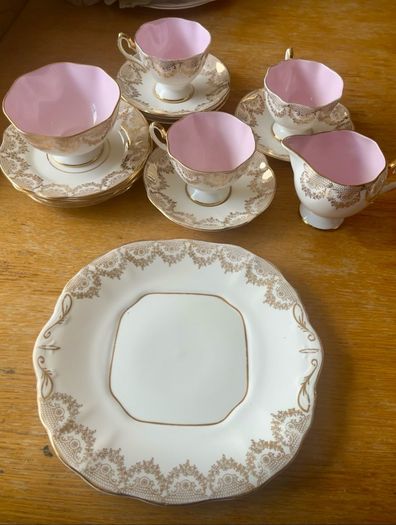 Vintage Salisbury Bone China Tea Set