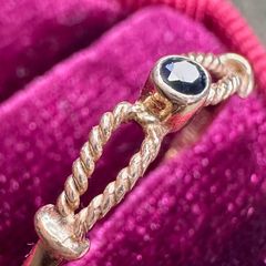 Vintage Black diamond ring