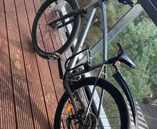 Trek Dual Sport 2 Hybrid Bike (Large) + U-Lock, Lights, Mudguards - Commuter Ready