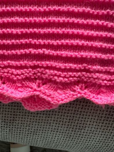 knitting  baby cardigan