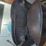 Western style brown leather horse saddle comes with accessories Image 4
