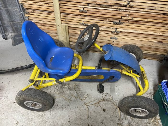 Berg Go Kart and Tipping Trailer