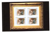 2004 Ireland 140th Anniversary of National Gallery of Ireland 3rd Issue Commemorative Stamp Booklet Pane "The House Builders" by Walter Frederick Osborne, Mint Never Hinged (MNH). Hibernian HP152