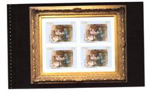 2004 Ireland 140th Anniversary of National Gallery of Ireland 3rd Issue Commemorative Stamp Booklet Pane 
