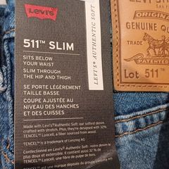 Levis jeans 511 w34 L32 Brand New slim fit