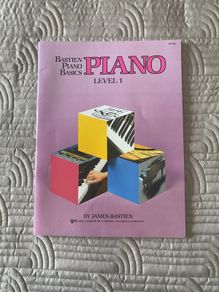 Piano book - Bastien Piano Basics