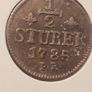 German 1/2 Stuber 1785 Image 2