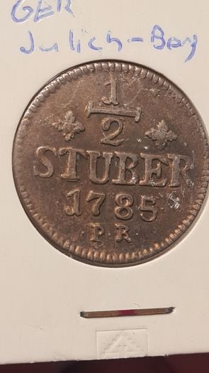 German 1/2 Stuber 1785