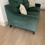 Green Velvet 2 Seater Sofa Image 5