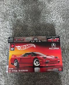 Brand new Mattel Brick Shop Hot Wheels Elite Series Honda 90 Acura NSX Building Set