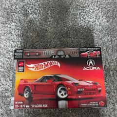 Brand new Mattel Brick Shop Hot Wheels Elite Series Honda 90 Acura NSX Building Set