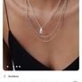 Missoma jewellery Savi sculptural droplet pendant necklace Image 4
