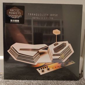Arctic Monkeys "Tranquility Base Hotel & Casino" Clear Vinyl LP & Booklet