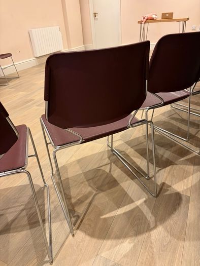 26 stackable chairs