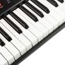 61 Key Keyboard with Sheet Music Stand, Power Supply, Piano Note Stickers & Simply Piano Lessons, Black Image 5