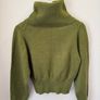 PENNEYS PRIMARK Green Roll Neck Knit Jumper Size S! Image 4