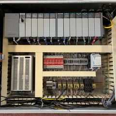 Allen Bradley PLC SLC500 cabinet and 3x Parker PDS15 motor drives