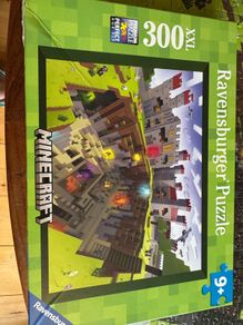 Ravensburger Minecraft Cutaway XXL 300 piece Jigsaw Puzzle