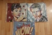 Cushion Covers x 3 .. Home Soft Furnishings Size: 17" x 17" .. Final Price Drop