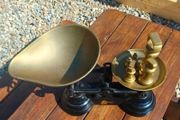 kitchen weighing scales cast iron