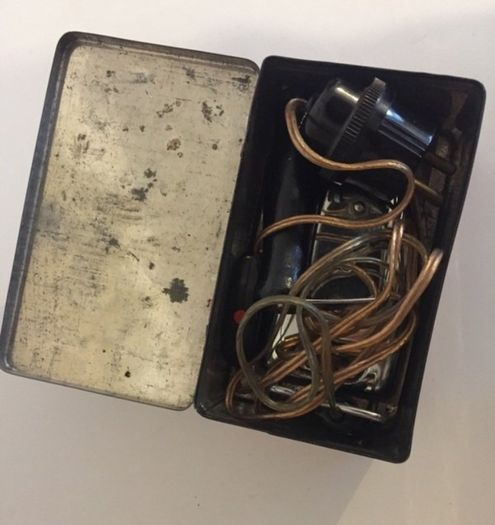 Antique Original Prilect Travel Iron