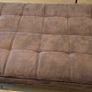 Brown clic-clac sofa bed Image 3