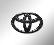 3D ABS Toyota Logo Car Emblem Steering Wheel Sticker For Toyota Hilux Prius Avensis Auris Verso Corolla Camry Auto Accessories