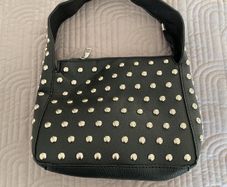 Shein - Black Studded Bag