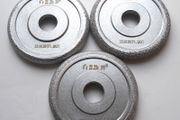 flute wheels - full set 30-3500 grits