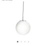 Atom10 opal ball pendant light Image 3