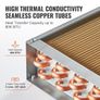 16"x 16"/40.6 x 40.6 cm Heat Exchanger Water to Air 3-Row 3/8"/ 1 cm Copper Ports 193 Fins Image 3