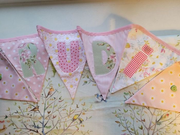Beautiful Vintage Style Buntings Girl/boy