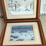 Set of 2 framed prints by Julian Friers is a renowned Irish wildlife painter Image 2