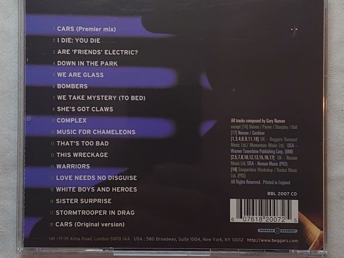 Gary Newman/ Tubeway Army - Premier Hits CD