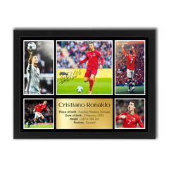 Cristiano Ronaldo - Framed Print (30 x 40cm)