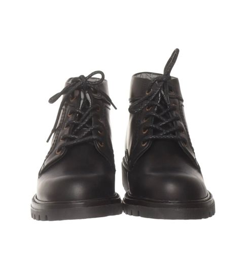Leather Laced Boots