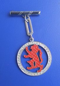 1938 EMPIRE EXHIBITION SCOTLAND (Glasgow) - souvenir/memento badge