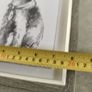 FRAMED  Terrier Dog Line Sketch Art Print. Image 4