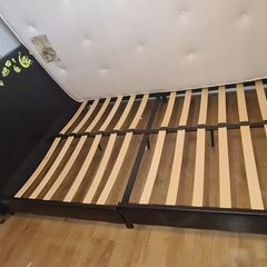 double bed and mattress