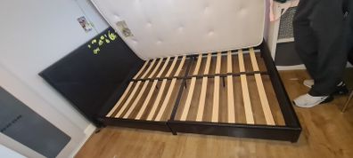 double bed and mattress