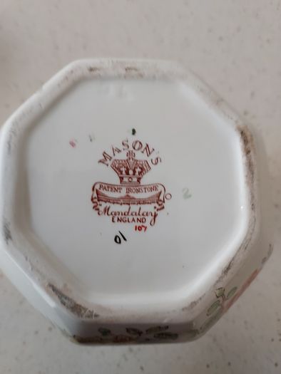 Mason's Blue Mandalay Jug